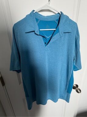 Ascend Men's Polo Shirt in Light Blue